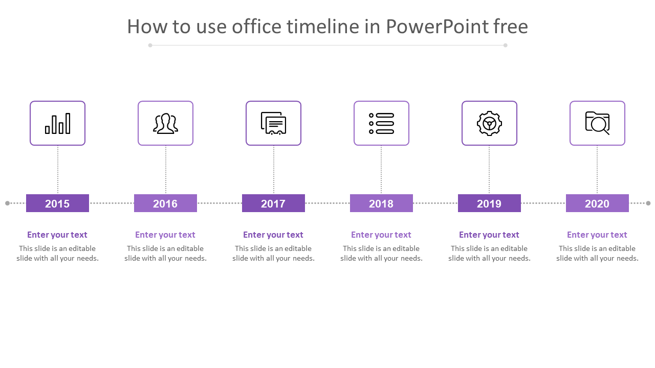 Free - Get How To Use Office Timeline In PowerPoint Free
